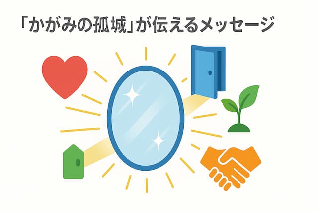 小説「かがみの孤城」図解