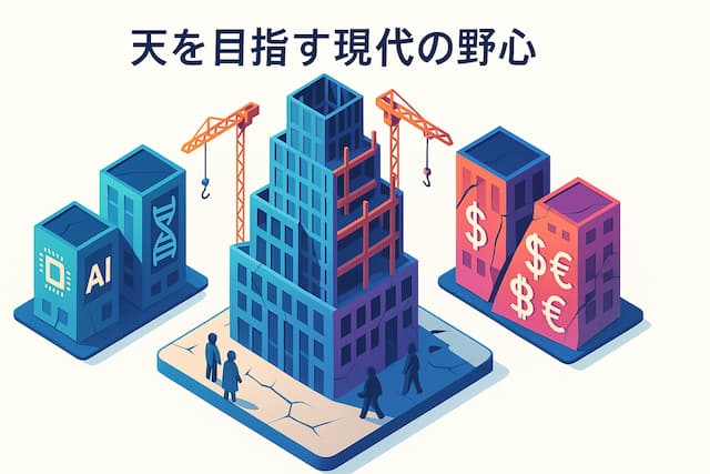 「バベルの塔」図解