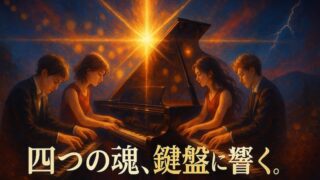 『蜜蜂と遠雷』あらすじ完全解説｜4人のピアニストの運命とコンクールの行方 