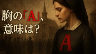 『緋文字』あらすじ｜登場人物、時代背景、Aの意味などを分かりやすく解説 
