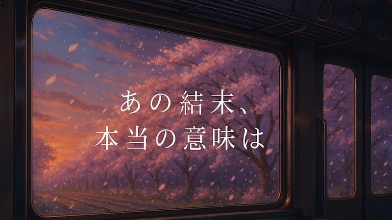 『秒速5センチメートル』のあらすじ｜結末はなぜ切ない？物語を徹底解説 