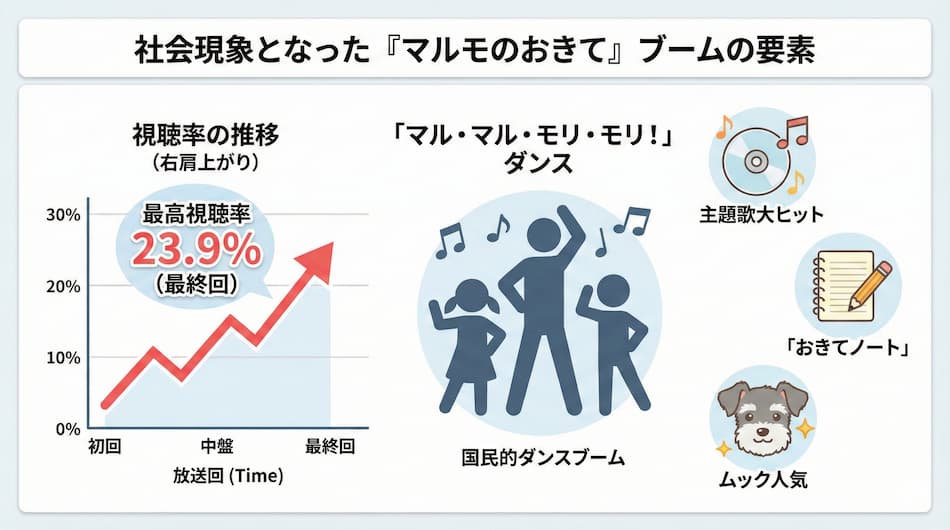 マルモのブームの要素の図解